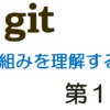 git入門　～仕組みを理解する～　第１回　gitを理解する4つのポイント